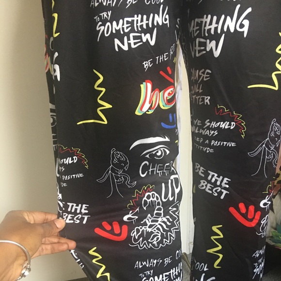 Sexy graffiti style full jumpsuit - Picture 12 of 12